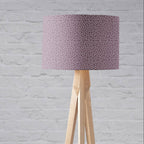Purple Lampshade with a Modern Line Design, Ceiling  or Table Lamp Shade