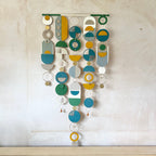 Bauhaus Wall Art - Geometric Wall Sculpture - Home Decor - Colourful Art