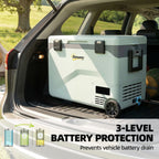 42.5L Compressor Car Fridge Freezer, Camping Refrigerator with App Control, -20℃