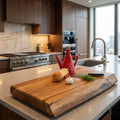 Large Live Edge English Oak Chopping Board