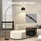 Arc Floor Lamp, Modern Adjustable Standing