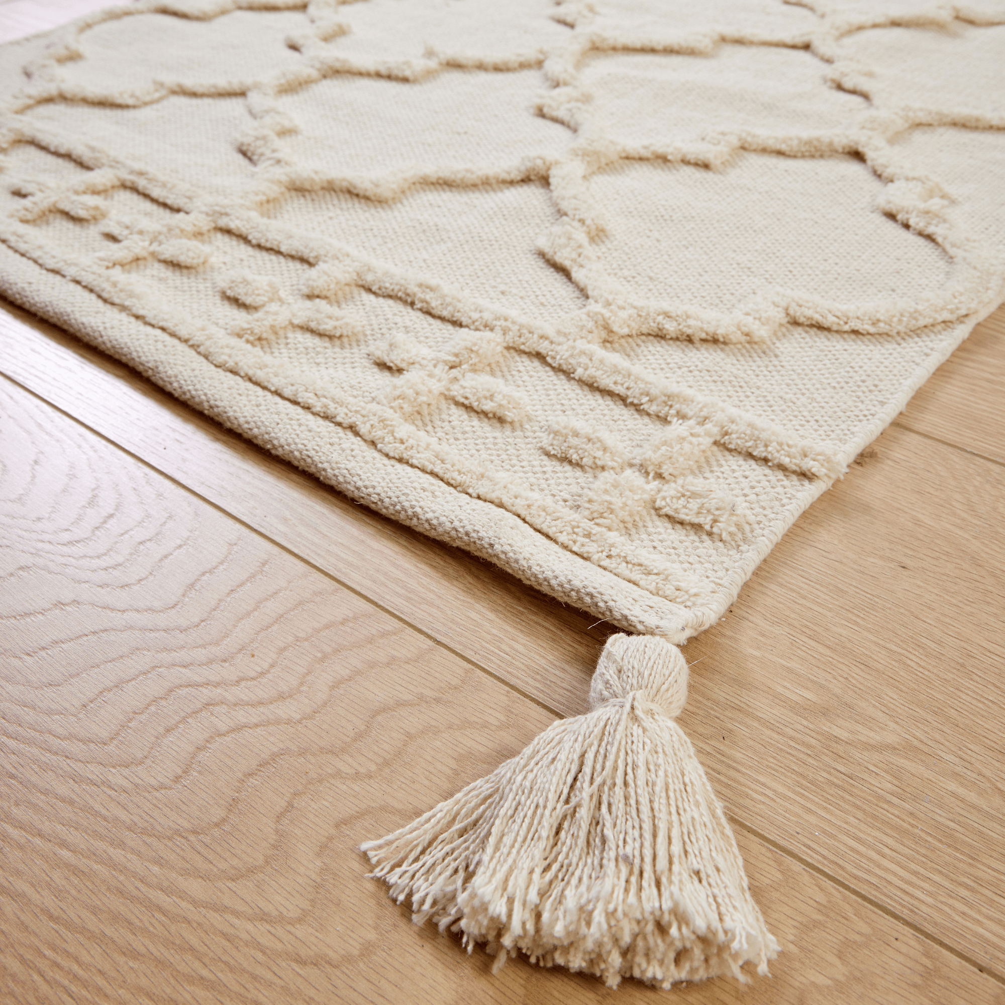 Marrakesh Hand Woven Cotton Rug - Eco Friendly
