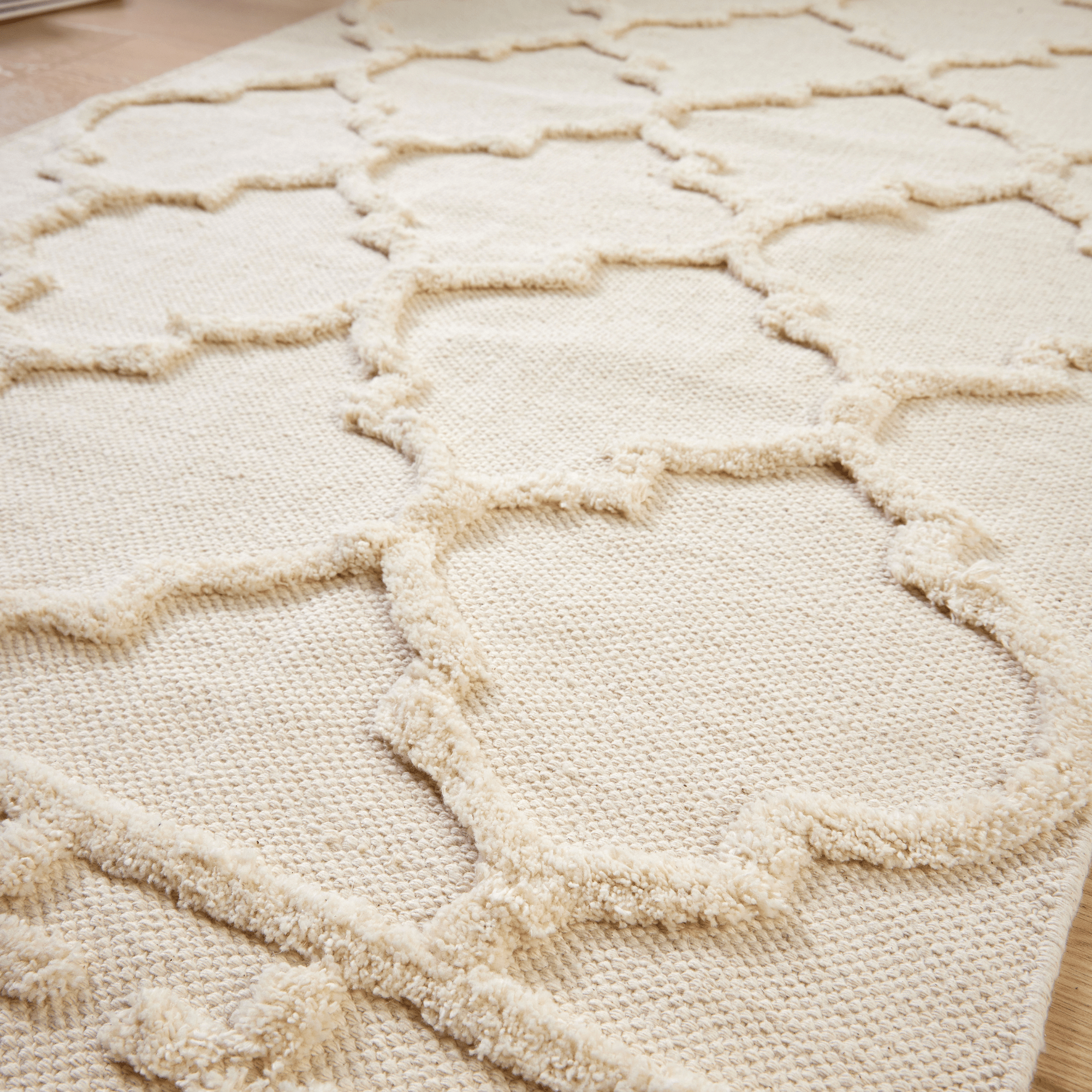 Marrakesh Hand Woven Cotton Rug - Eco Friendly