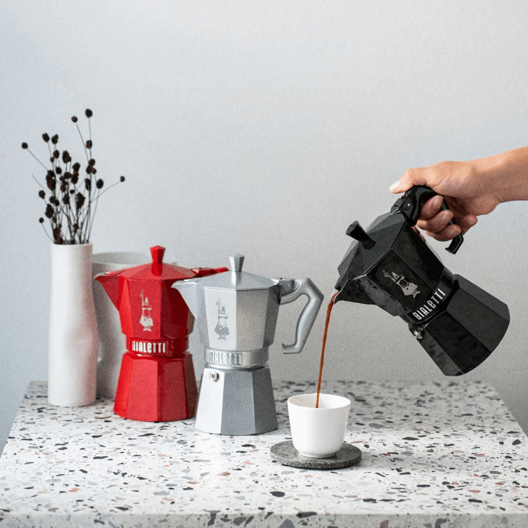 Bialetti Moka Express Exclusive - 8 Colours & 4 Sizes