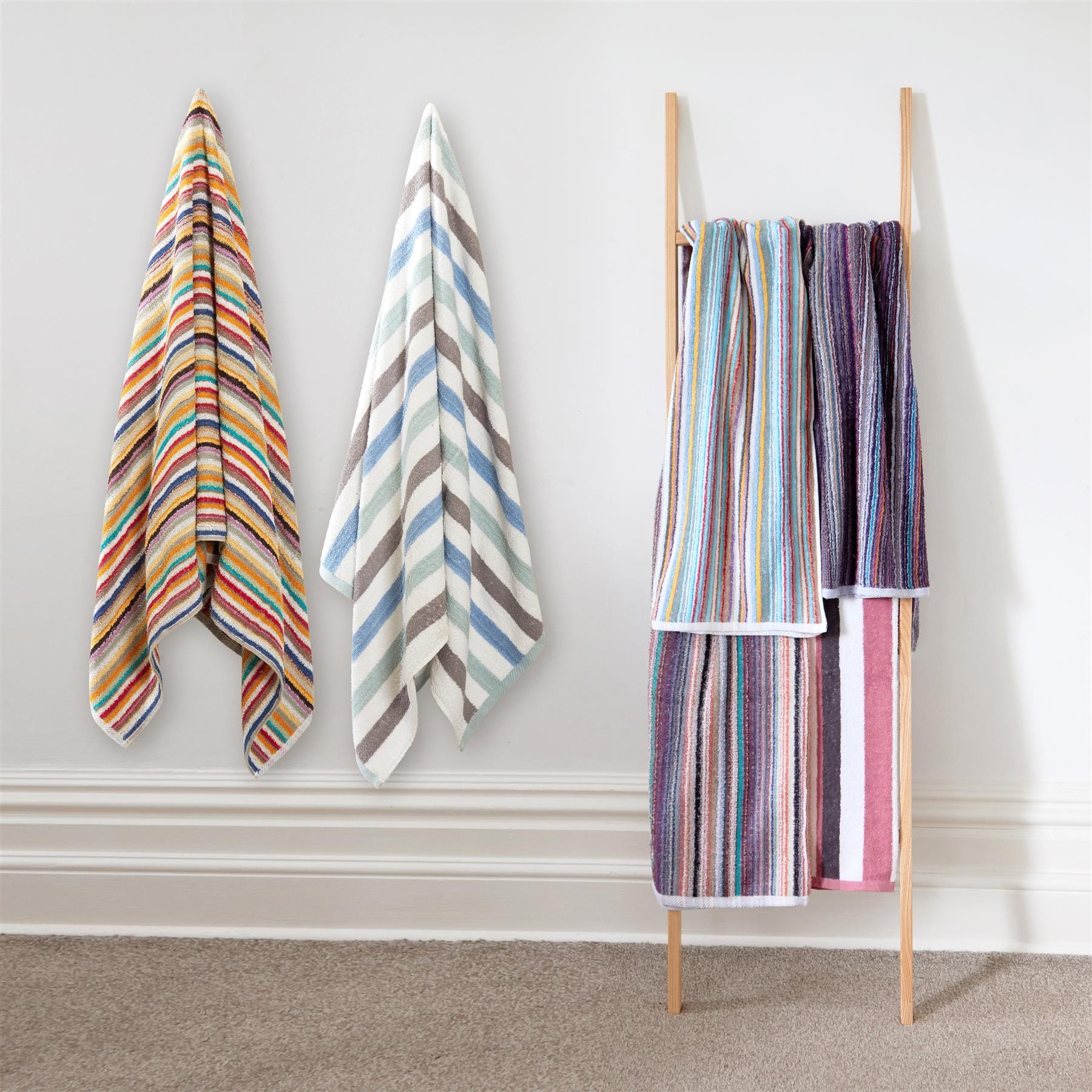 100% Cotton Towels, Quick Dry Absorbent - Set Of 6