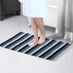 Quick-Drying, Stripe Bathmat - Anti-Slip