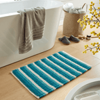 Quick-Drying, Stripe Bathmat - Anti-Slip