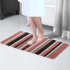 Quick-Drying, Stripe Bathmat - Anti-Slip