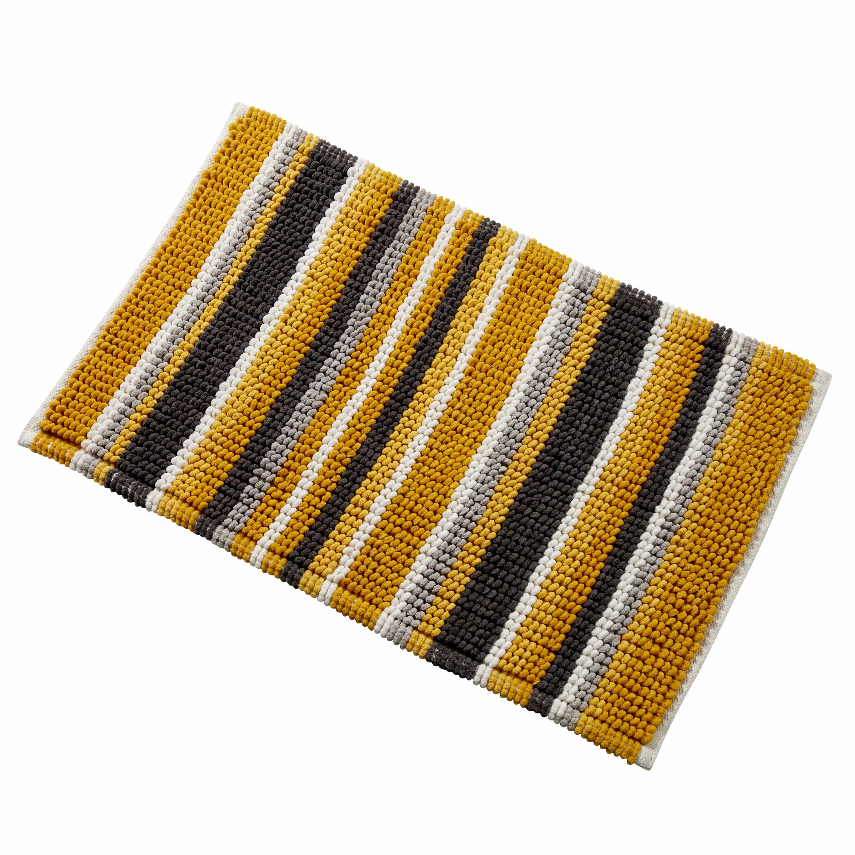 Quick-Drying, Stripe Bathmat - Anti-Slip