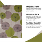 Rug Flor Design Modern Non Slip