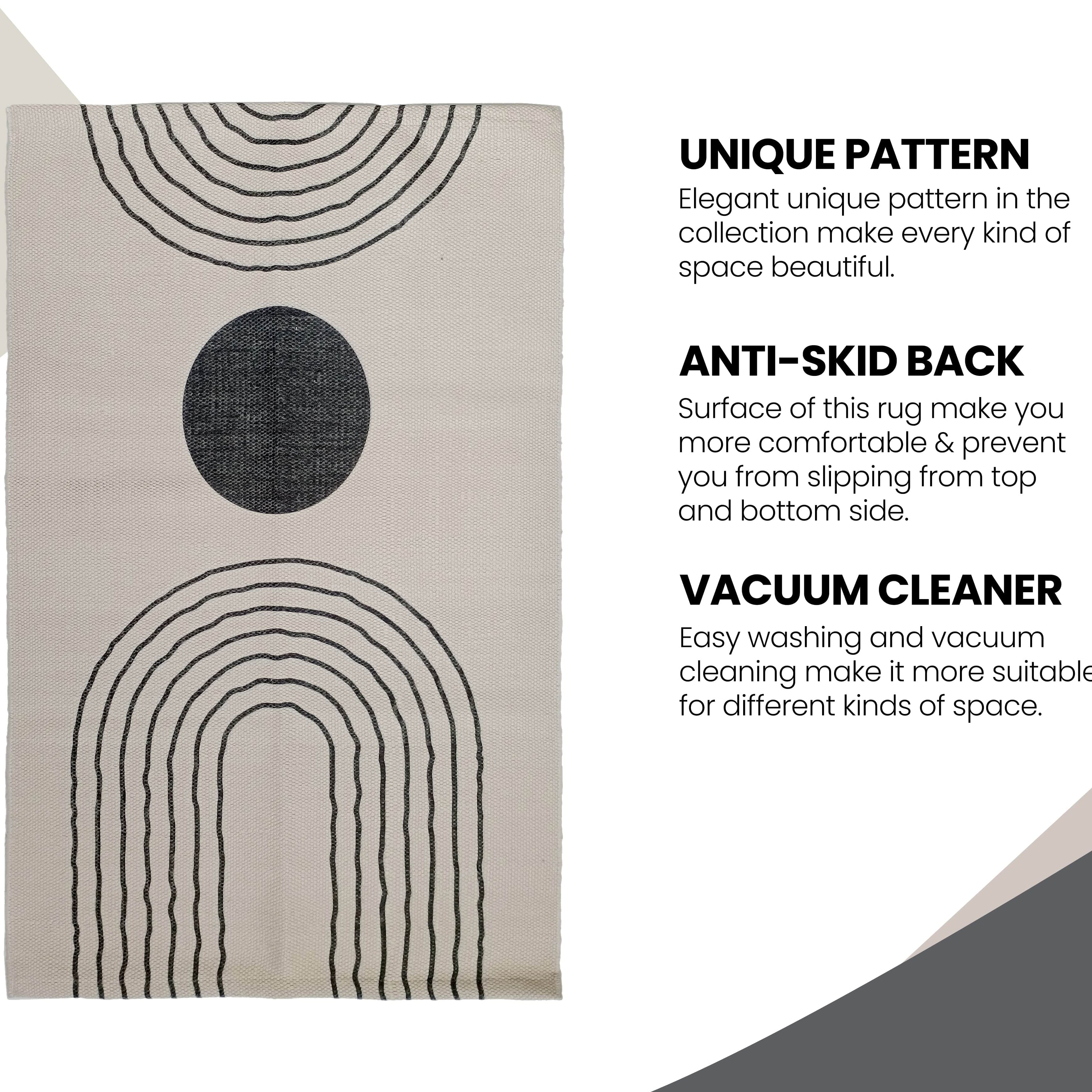 Rug Tuscany Design Non Slip Soft Sustainably Made Premium