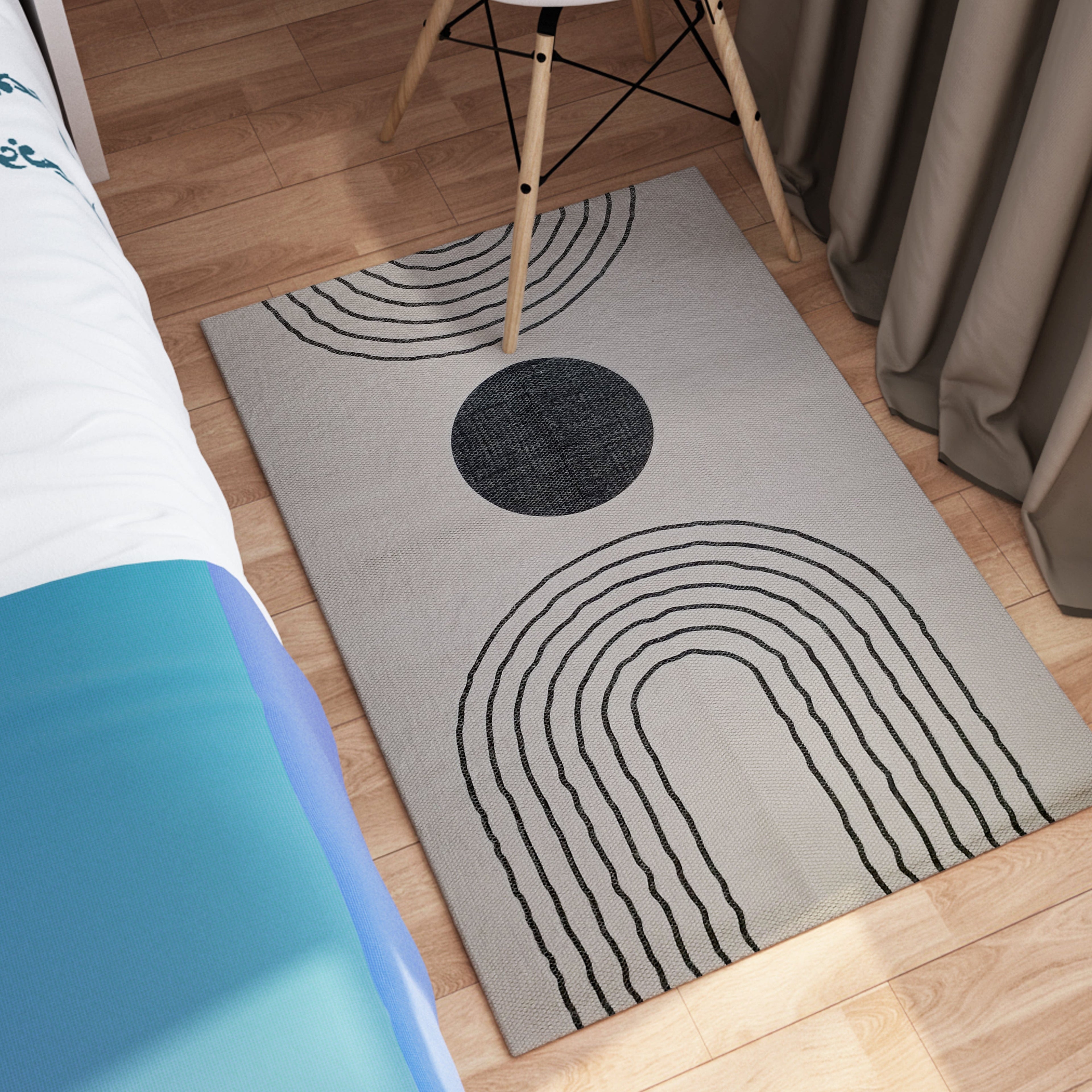 Rug Tuscany Design Non Slip Soft Sustainably Made Premium