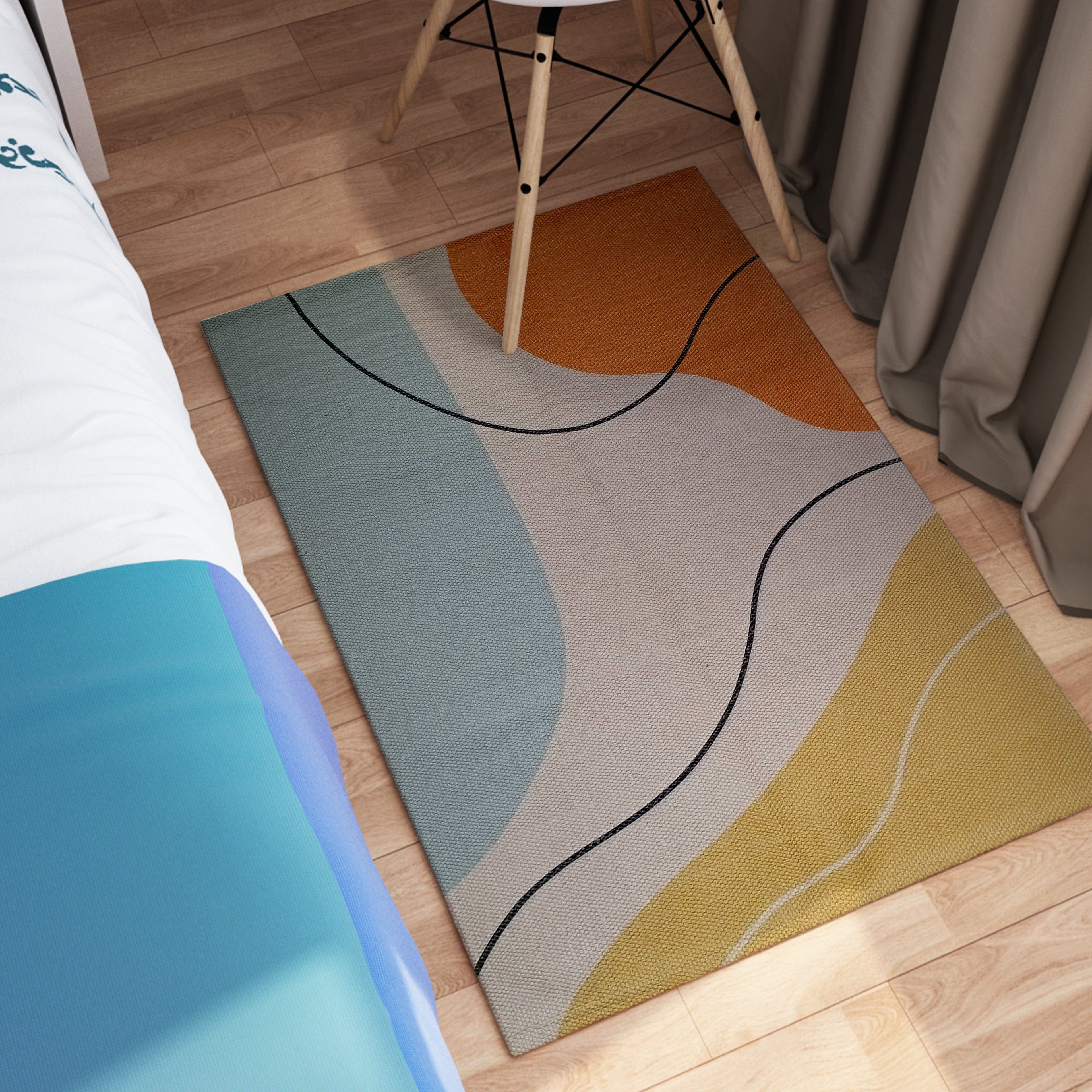 Rug Venus Design Modern Non Slip Soft