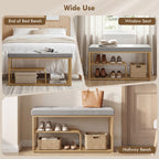Bench and Shoe Storage