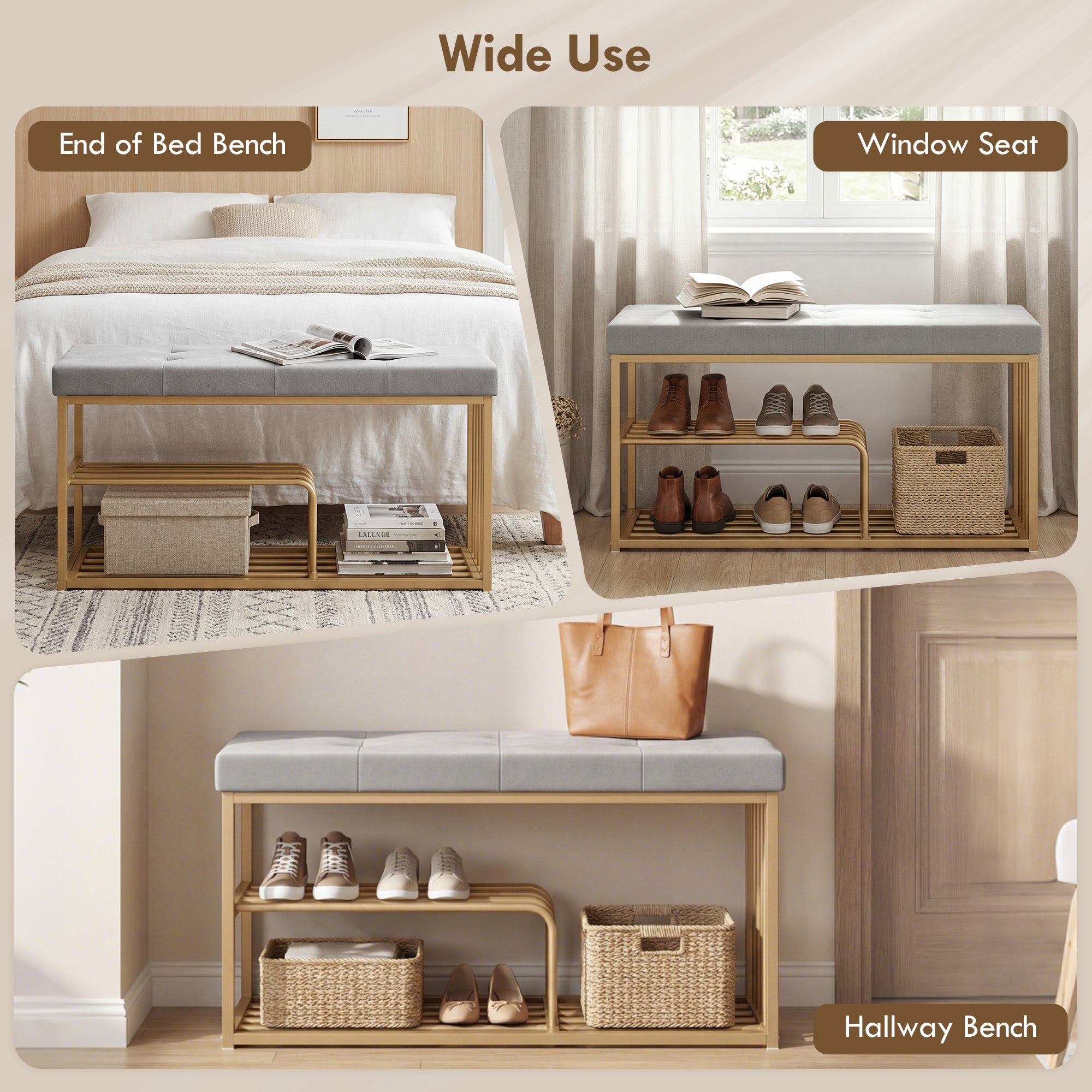Bench and Shoe Storage