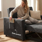 Loveseat Sofa Bed, Convertible