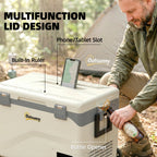 42.5L Compressor Fridge Freezer, Camping Refrigerator with App Control