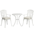 Three-Piece Cast Aluminium Bistro Set