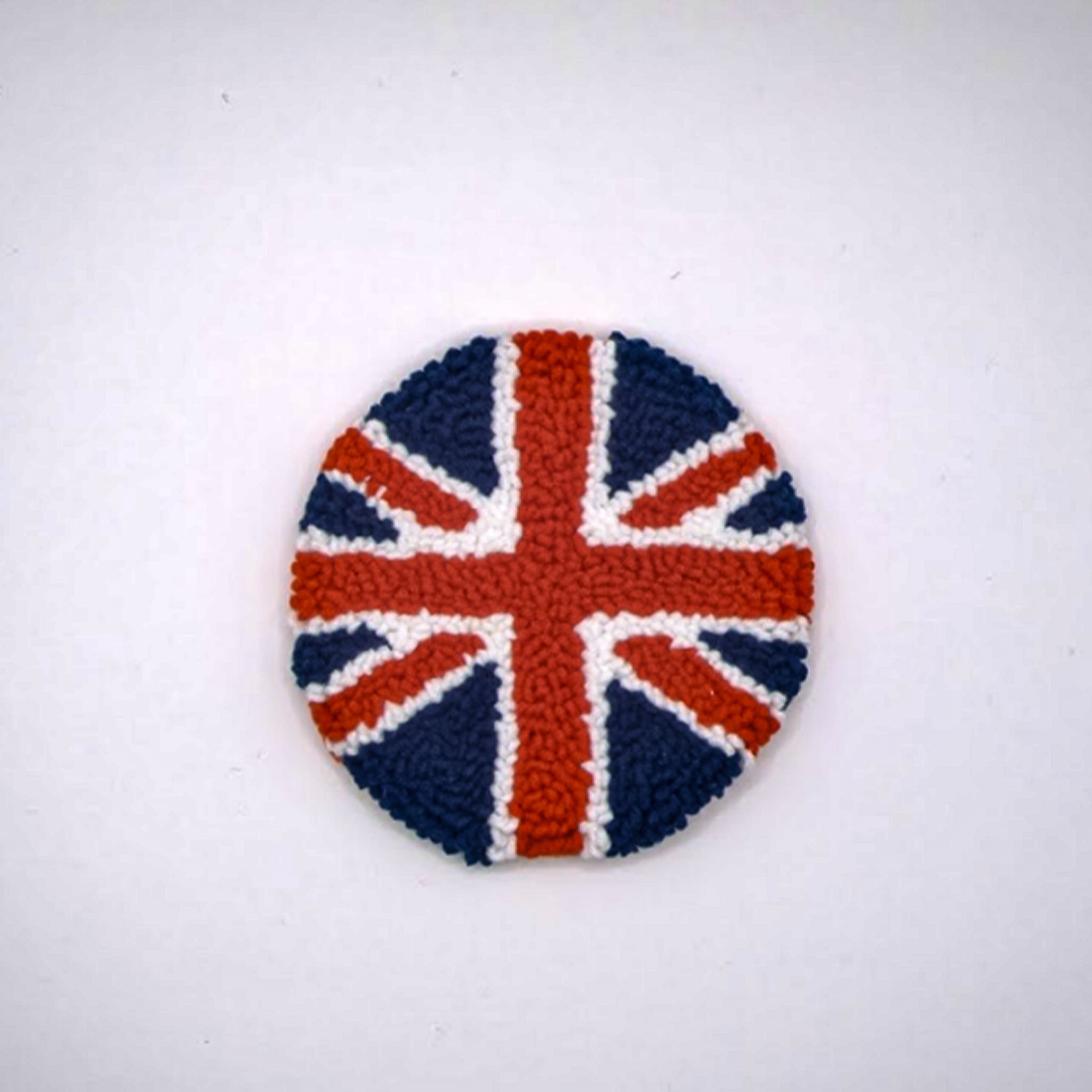 London Themed Punch Needle Coaster