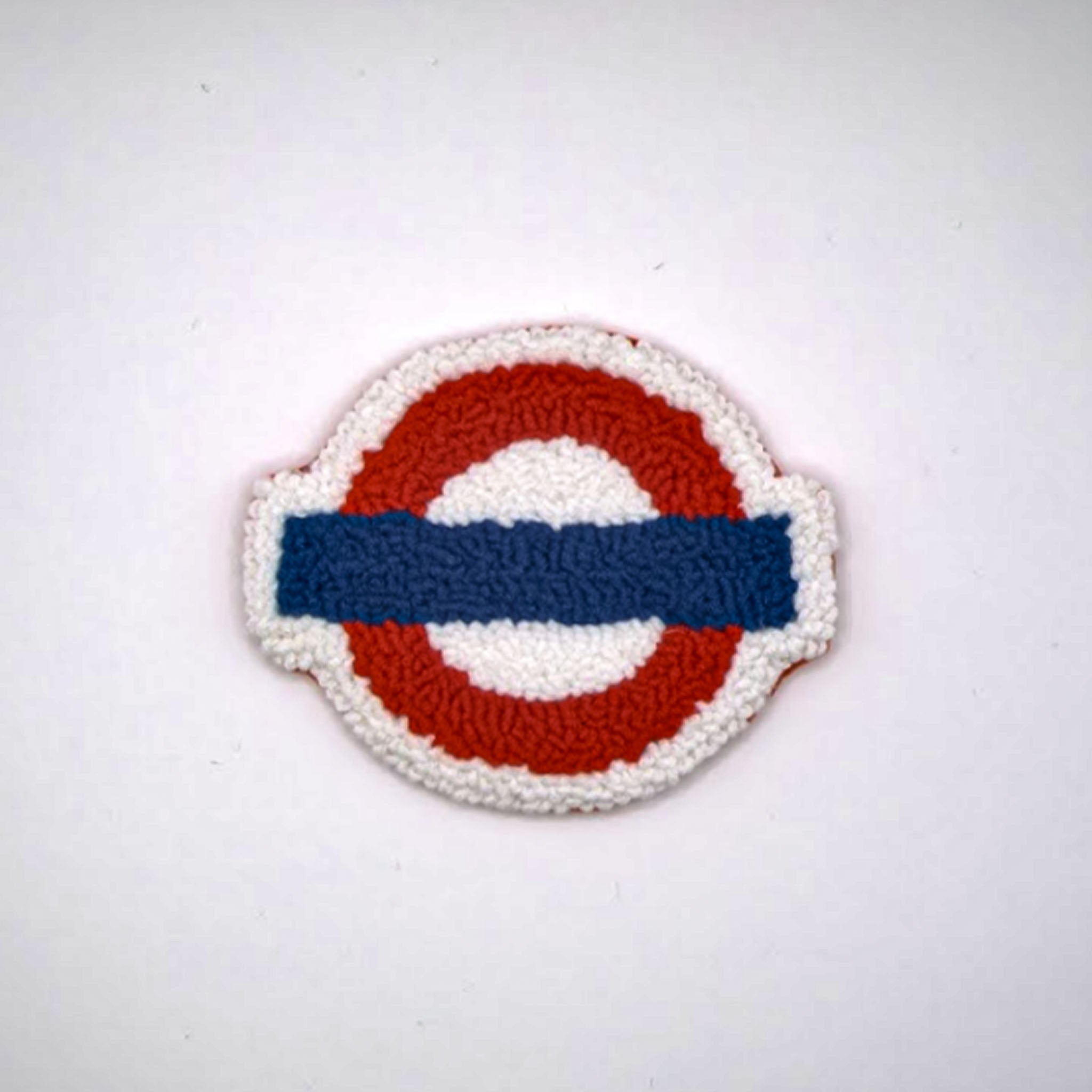 London Themed Punch Needle Coaster