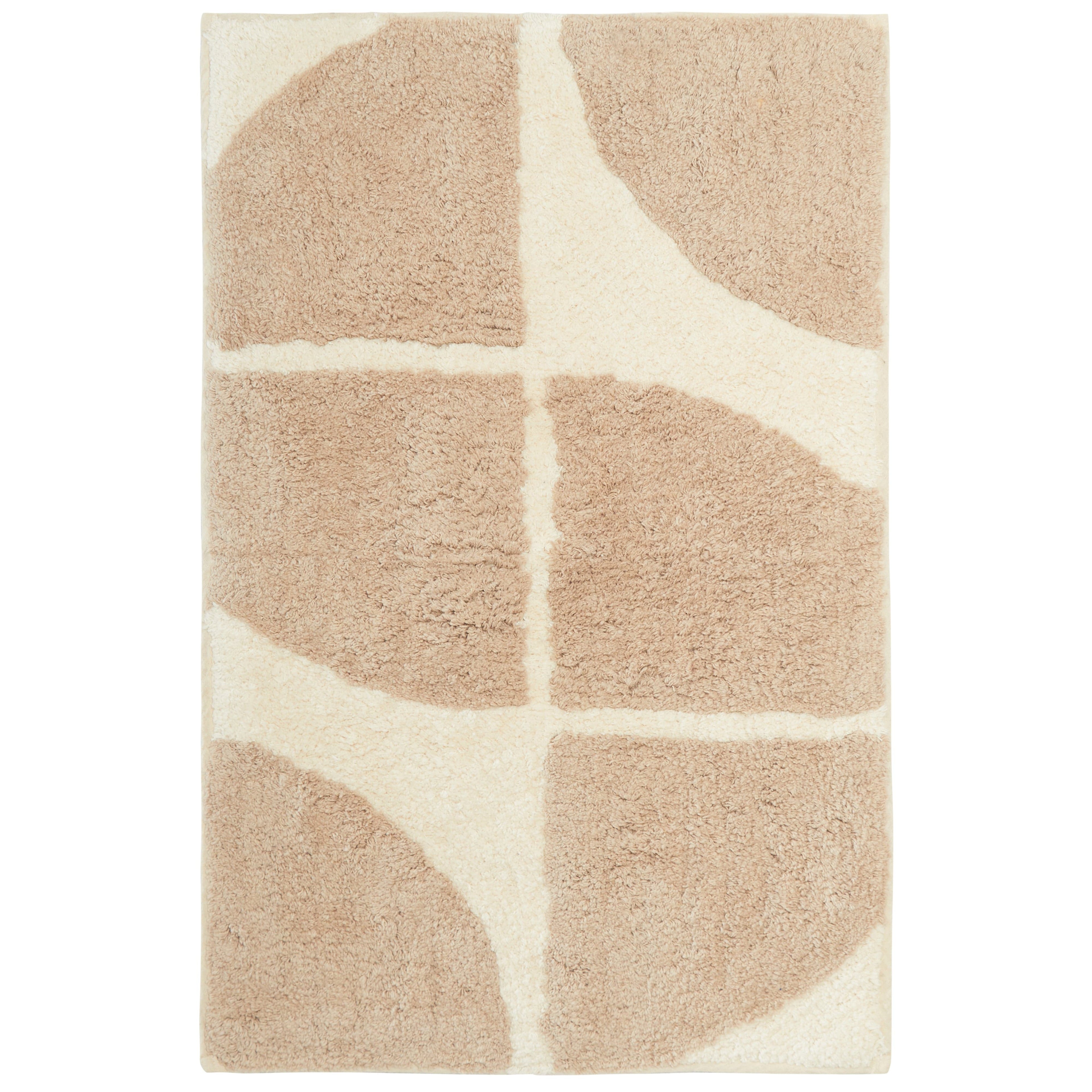 Super Soft Non-Slip Cotton Blend Bath Absorbent Mat 60 x 80cm
