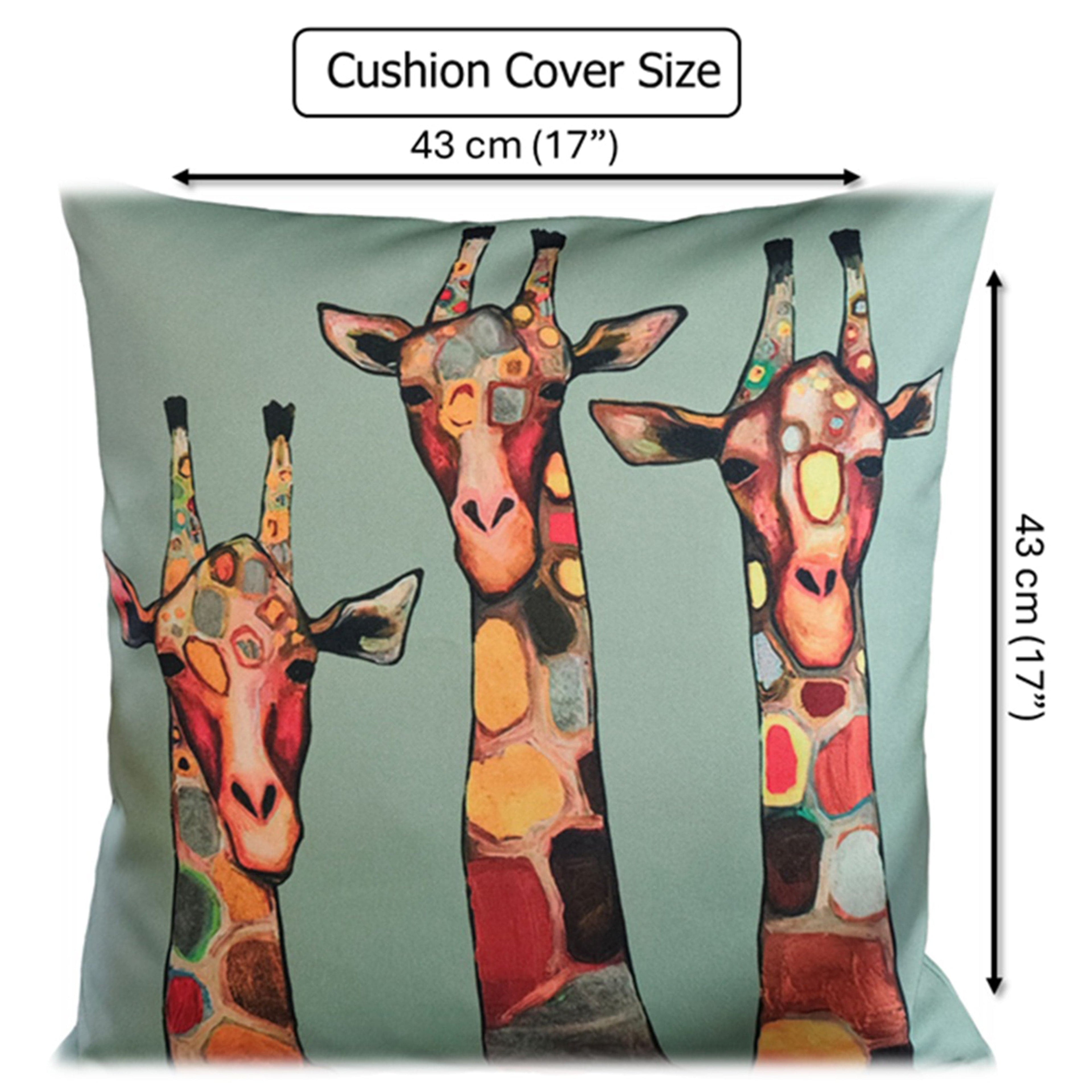 Waterproof Giraffe Cushions | Indoors and Outdoors