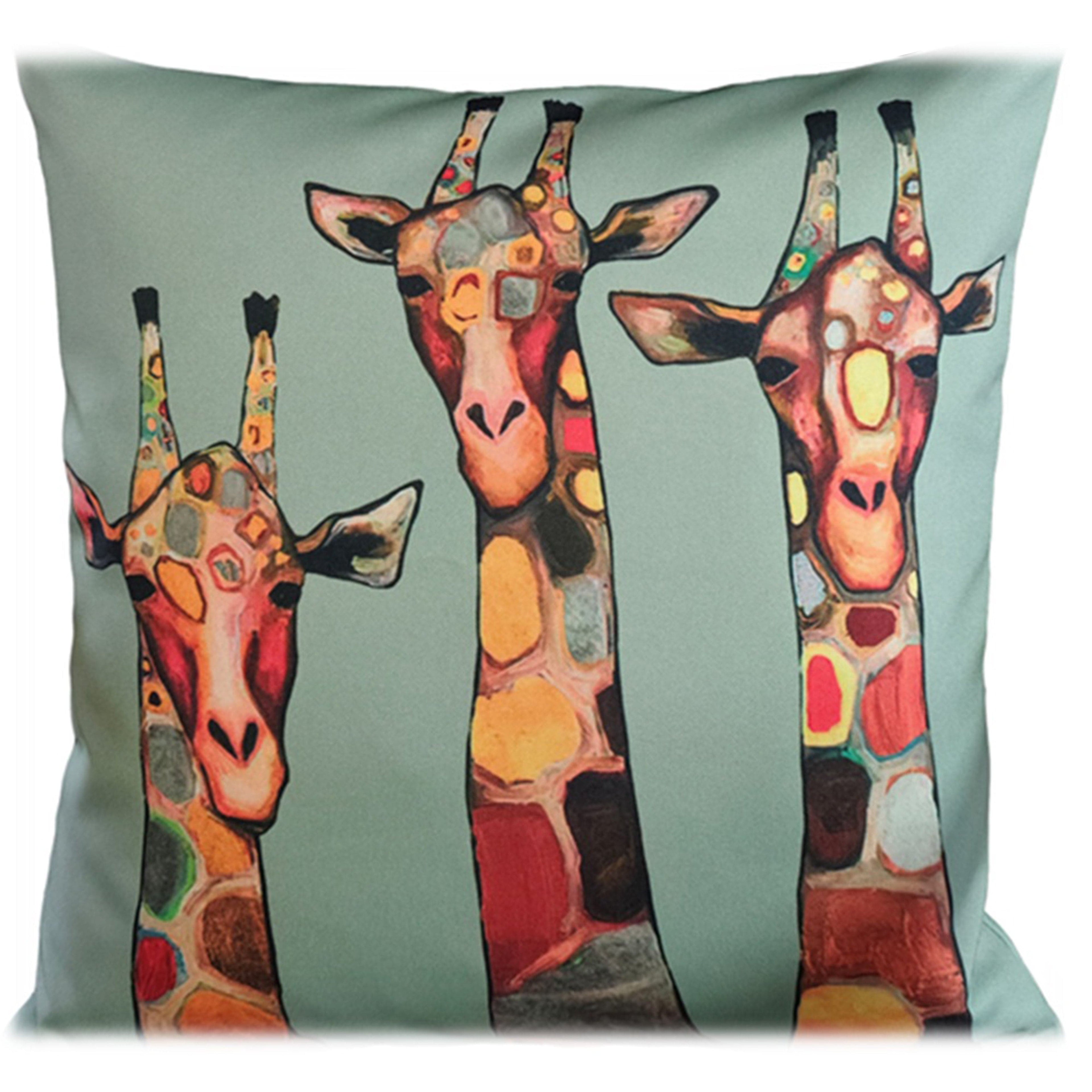 Waterproof Giraffe Cushions | Indoors and Outdoors
