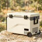 42.5L Compressor Fridge Freezer, Camping Refrigerator with App Control