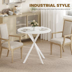 Industrial Round Dining Table