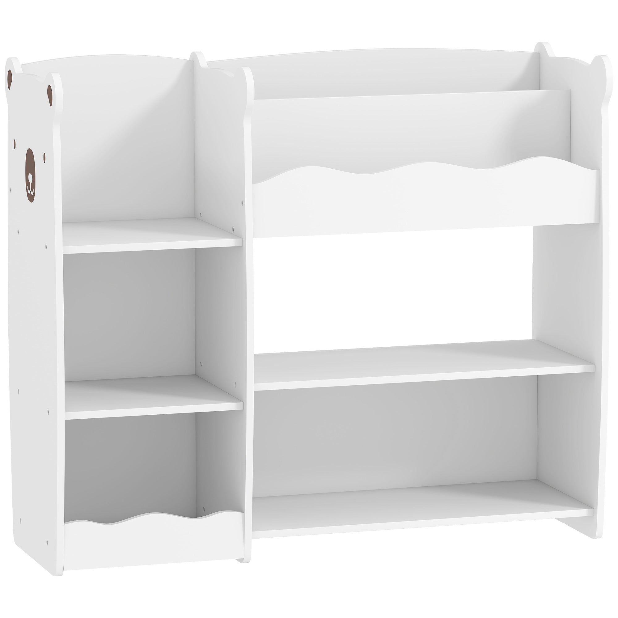 Kids Toy Storage Unit, Bookshelf and Toy Organiser