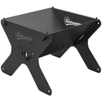 2-In-1 Portable BBQ Grill and Camping Fire Pit, Tabletop